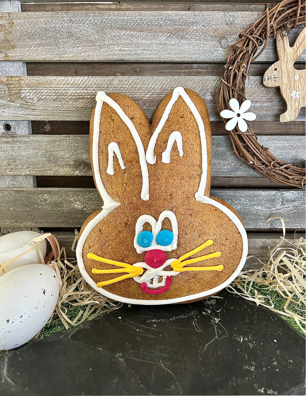 Tête de Bunny en pain d'épices
