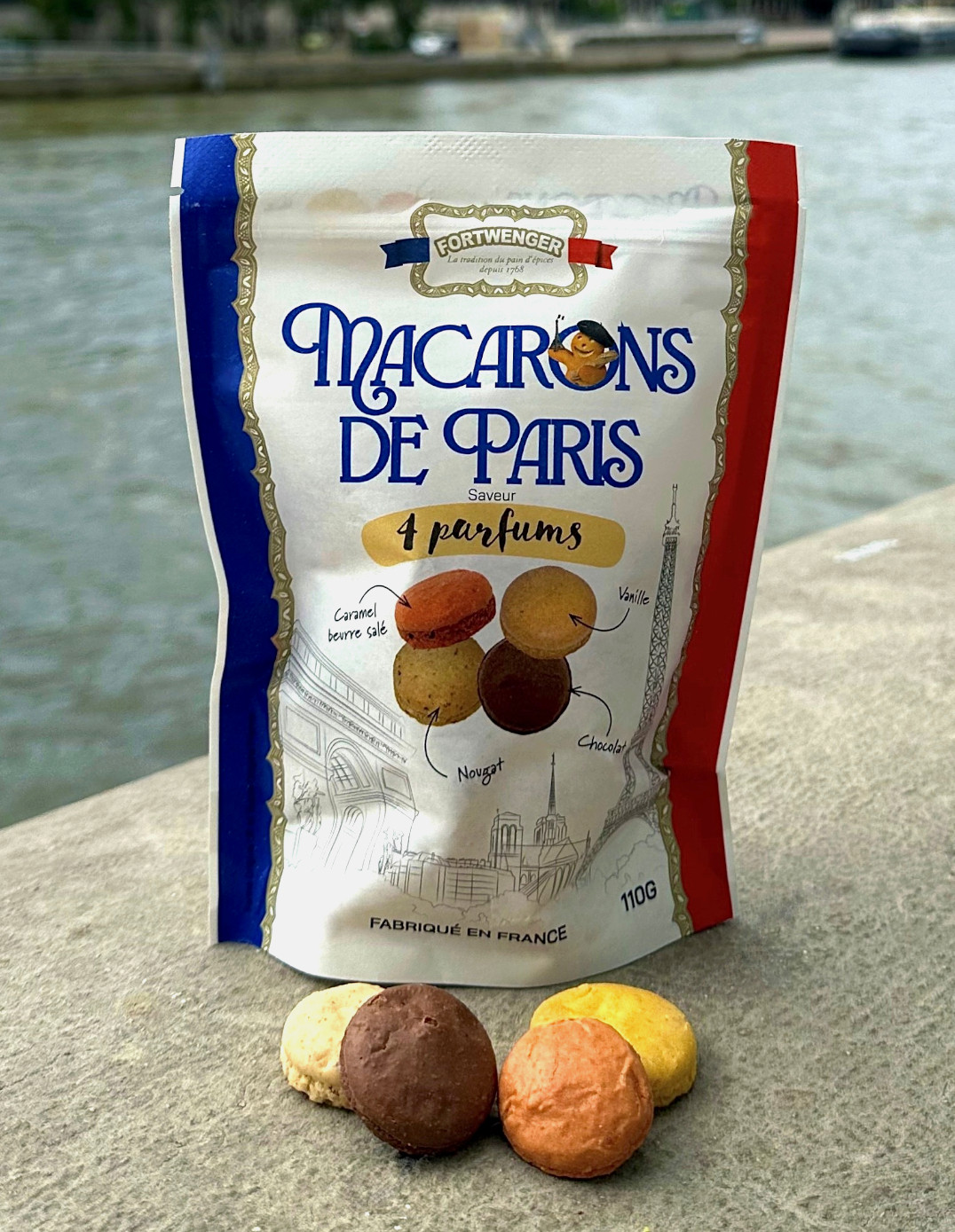 Macarons de Paris 4 parfums 110g