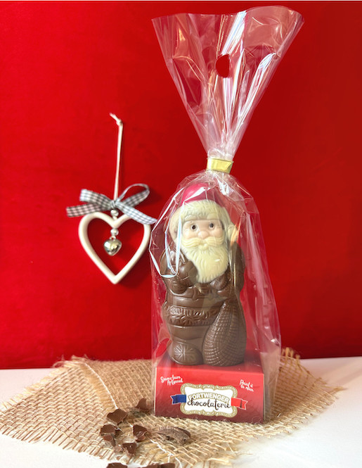 Père Noël Nouveau chocolat noir petit modèle – Petit Ludo