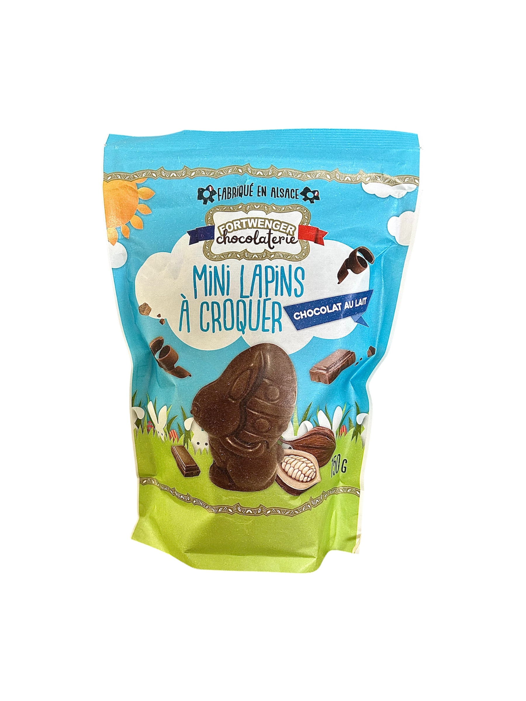 Mini lapin doypack - Chocolat lait 150g