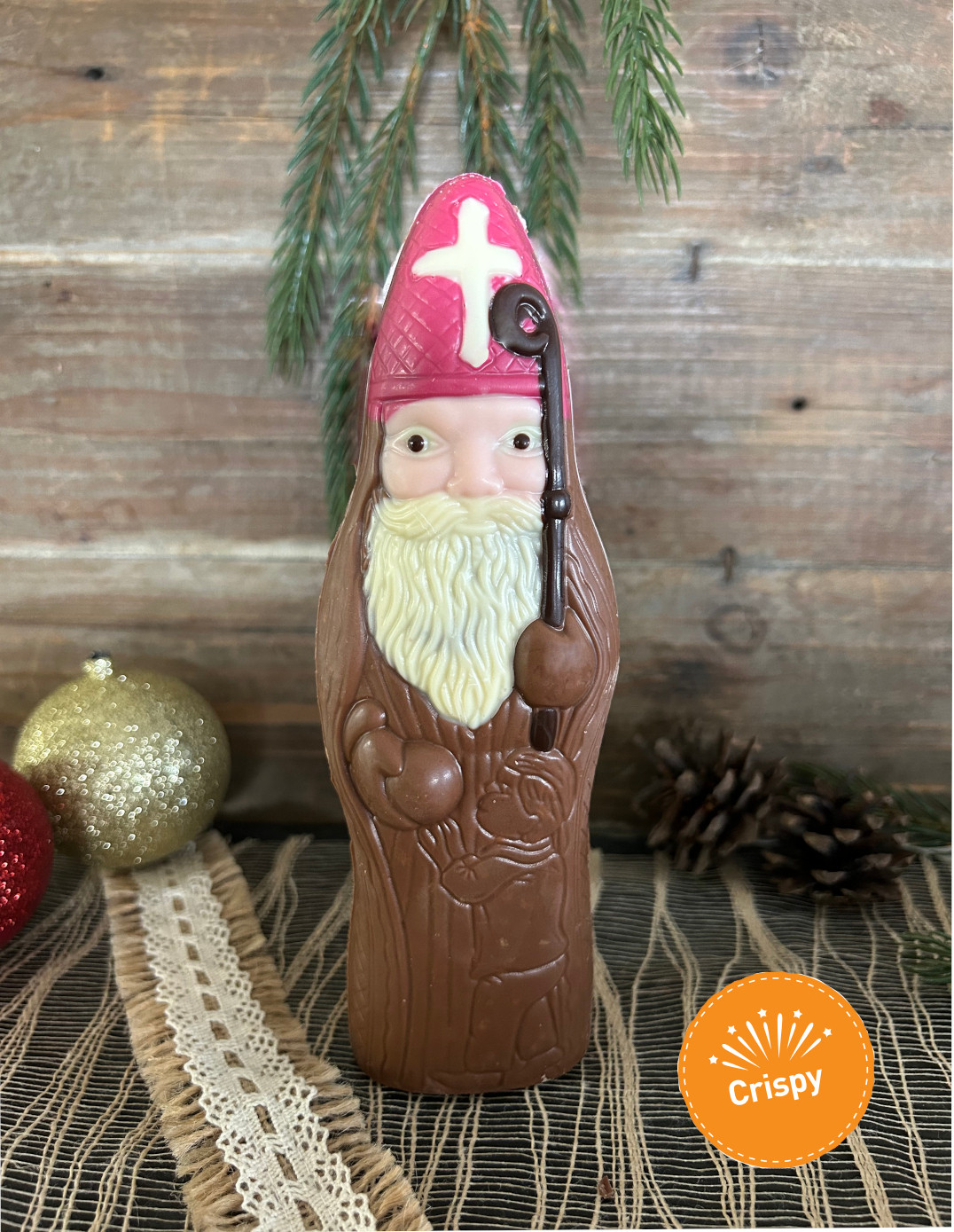 Saint Nicolas - Chocolat au lait crispy 100g
