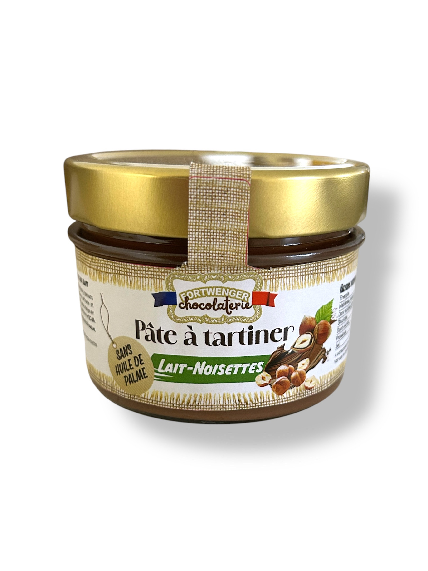 Pâte à tartiner Lait et noisette 250g