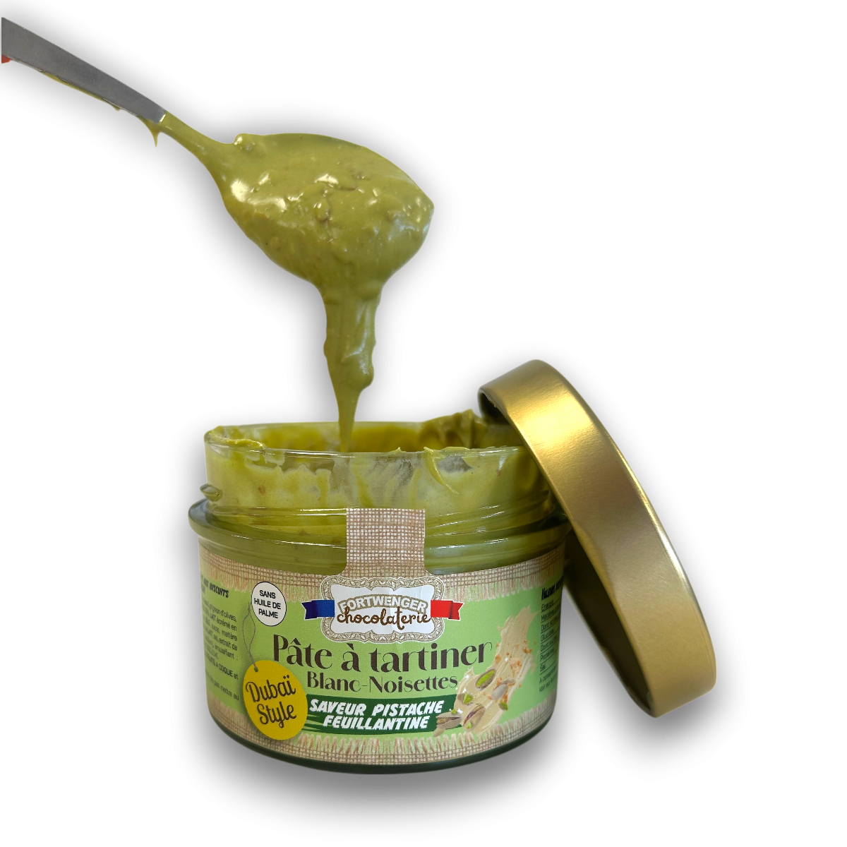 Pâte à tartiner blanc pistache Dubaï Style 250g
