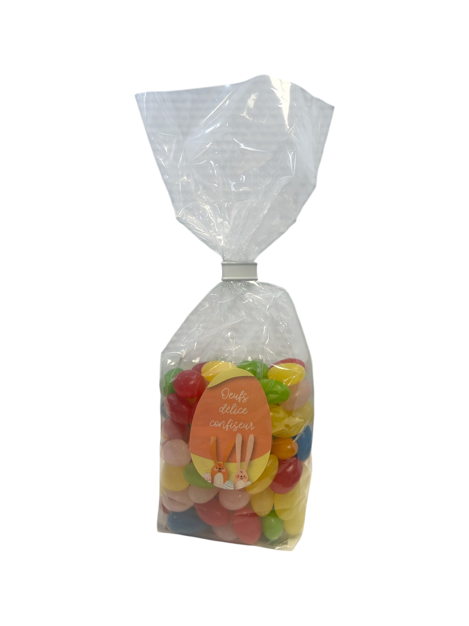 Oeufs confiseur gélifiés multicolores 200g