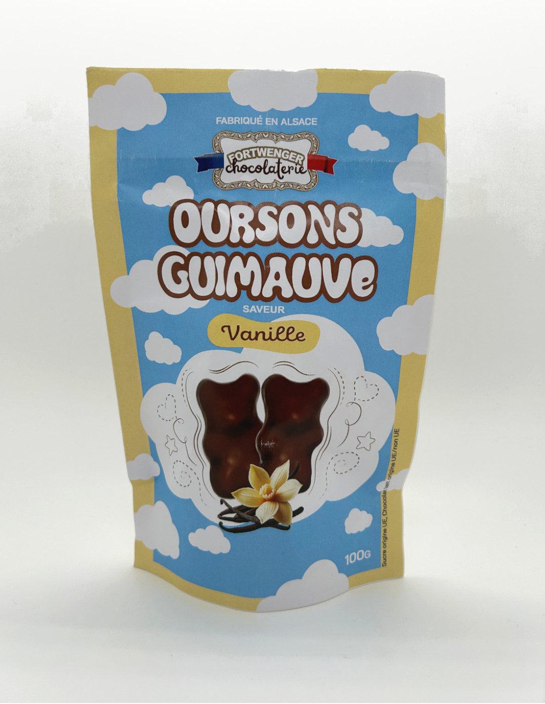 Oursons guimauve vanille 100g