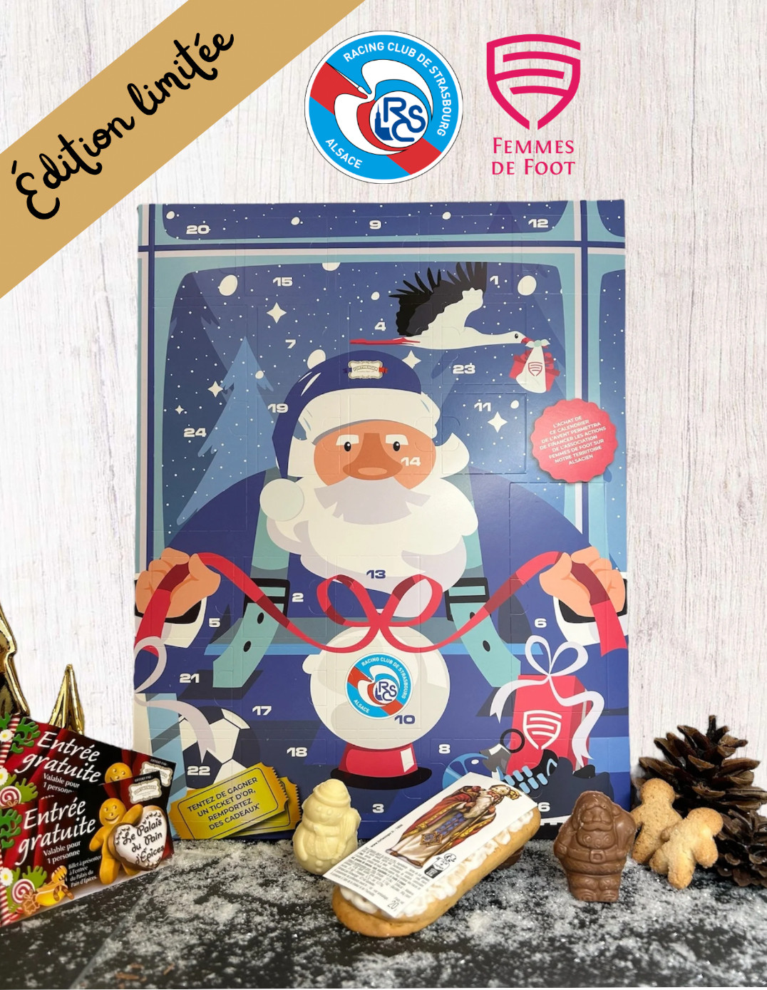 Calendrier de l'Avent édition RACING 260g
