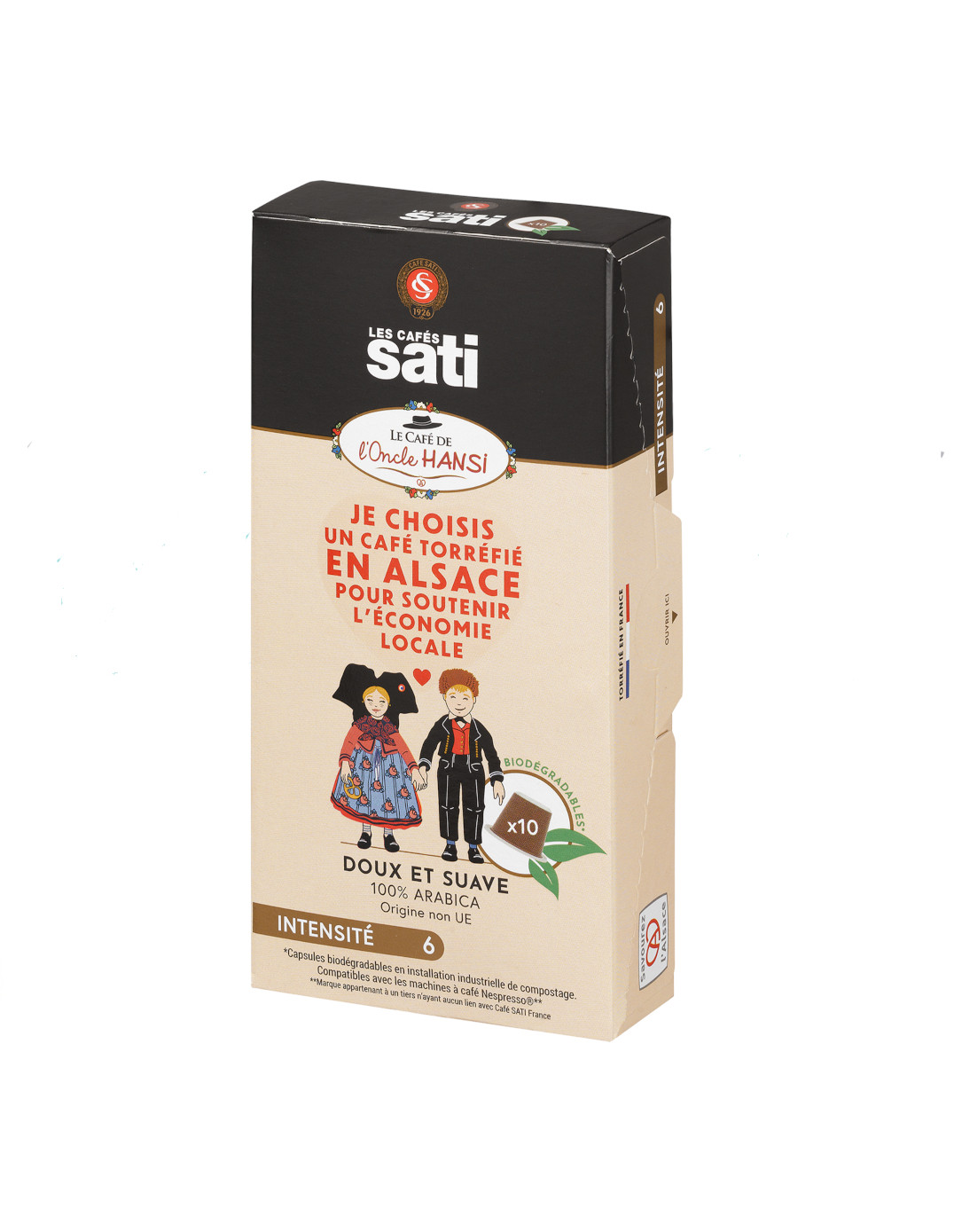 SATI ESPRESSO HANSI capsules x10 55g