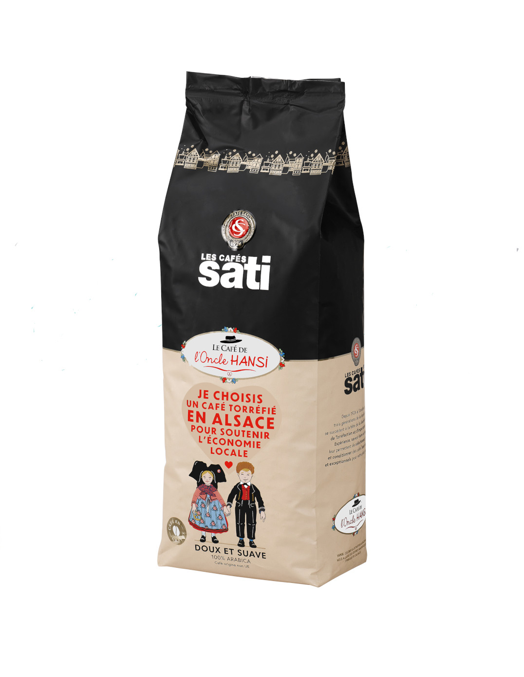 SATI HANSI Doux en grains (Beige) 1kg