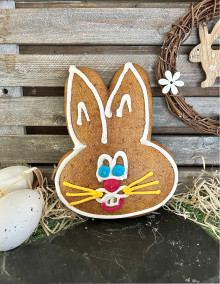 Tête de Bunny en pain d'épices