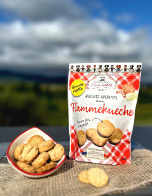 Biscuits apéro saveur Flammekueche 150g