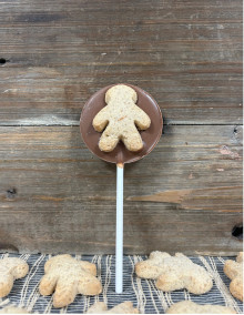 Sucette Mannele Speculos - Chocolat lait 17g