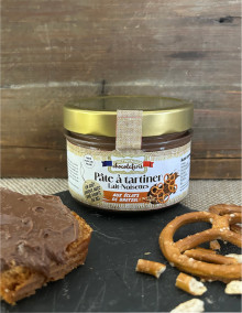 Pâte à tartiner Lait et bretzel 250g
