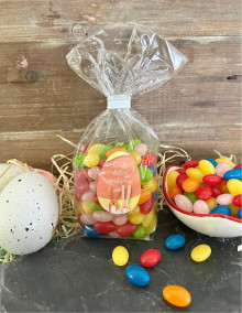 Oeufs confiseur gélifiés multicolores 200g