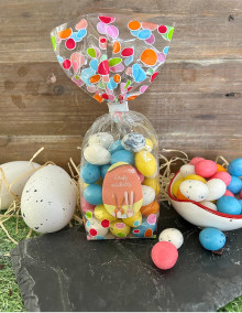 Oeufs acidulés dragéifiés multicolores 200g