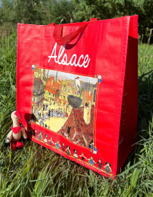 Sac cabas Hansi rouge