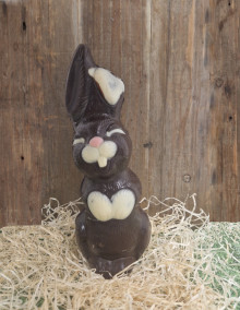 Lapin souriant - Chocolat noir 250g