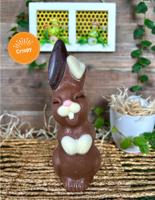 Lapin souriant - Chocolat lait Crispy 100g