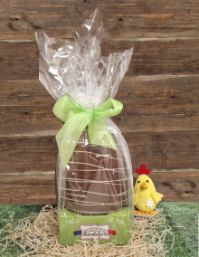 Œuf rayures 20 cm - Chocolat lait 320g
