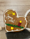 Pain d'épices d'Alsace en forme de coeur pour Noël 