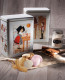 Boîte à farine décor Hansi "La pâtisserie"