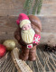 Père Noël avec hotte - Chocolat au lait 150g
