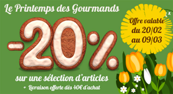 Printemps des gourmands du 20/02 au 9/03/2025